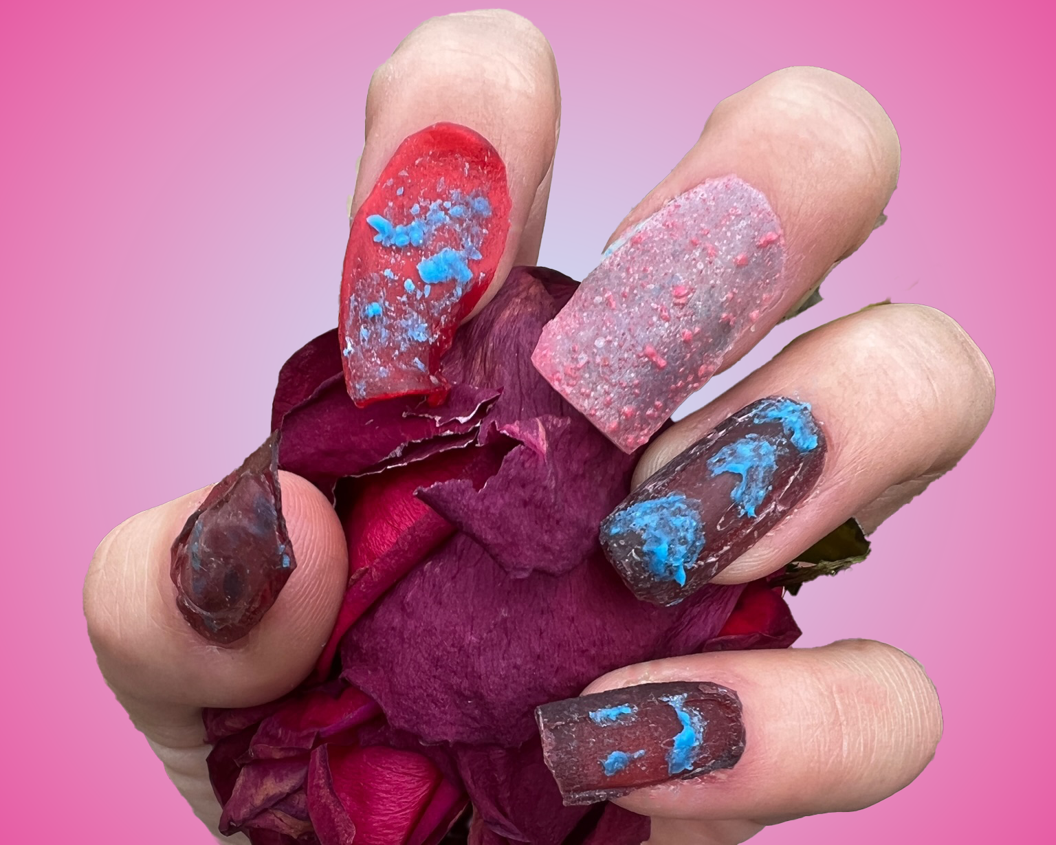 Biodegradable False Nails