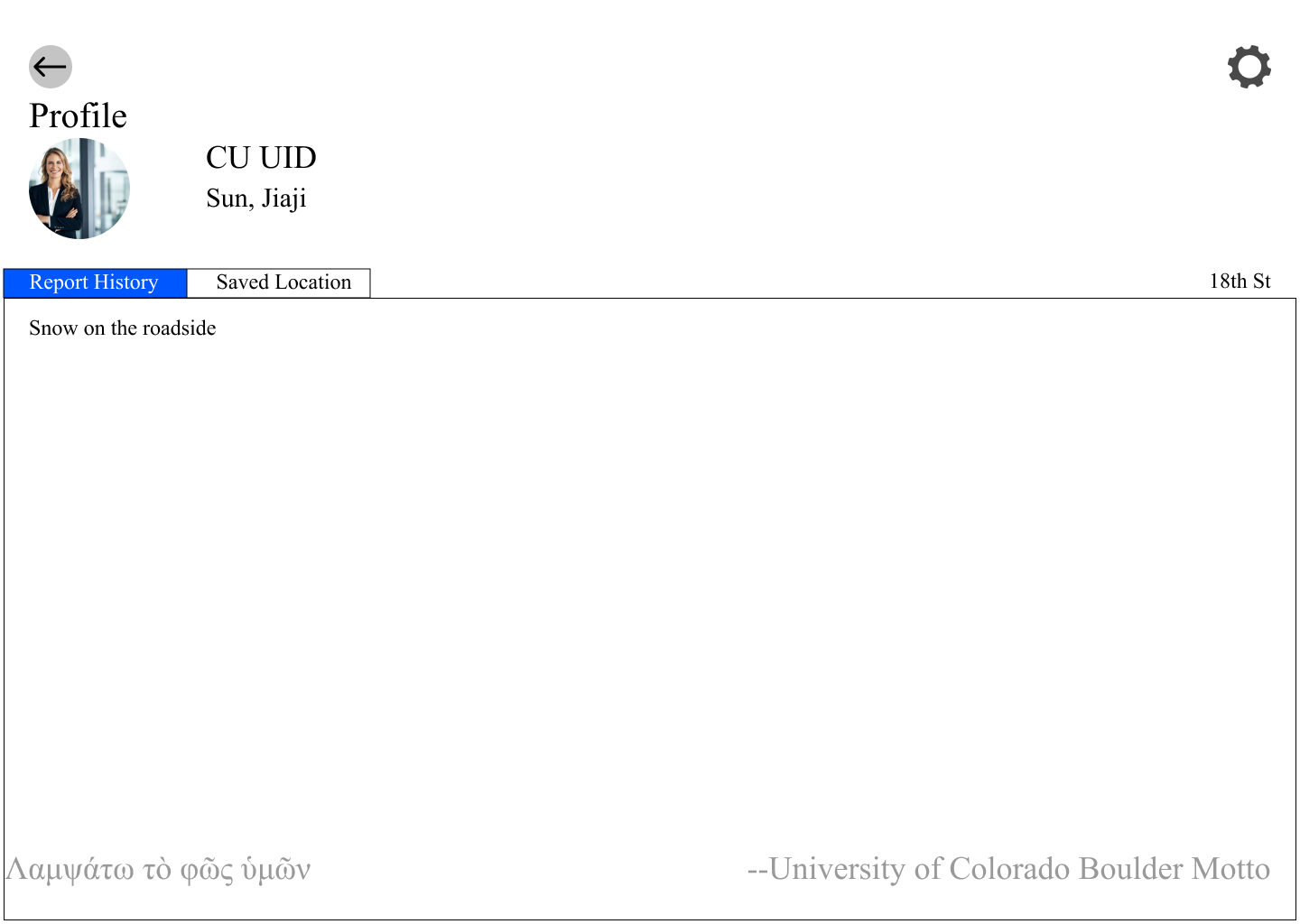 Hi Fi Student Account Report Detail Screen D