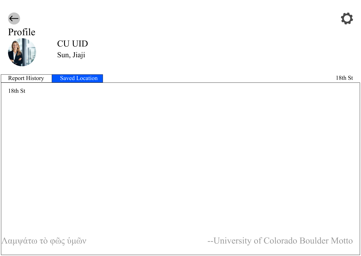Hi Fi Student Account Report Detail Screen D Option 2